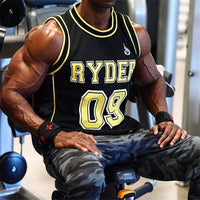 Ryder 09 Bodybuilding Sleeveless Tank Tops For Men, Camo