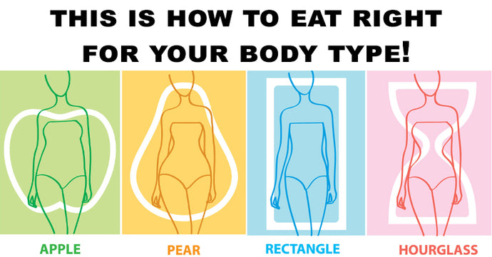 Voici comment bien manger pour votre type de corps !
