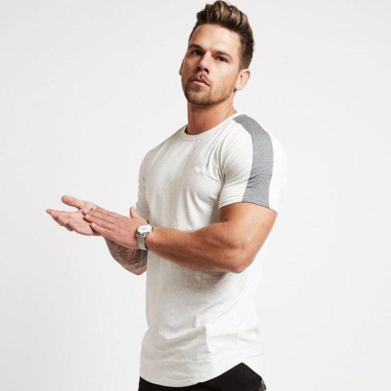 Men's Slim T-Shirt for Bodybuilding Training