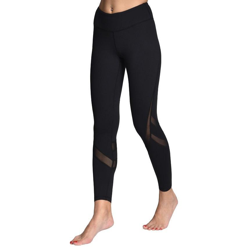 Tight Mesh Yoga Pants For Women – Amal Hantash Fitness