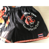 Black Tiger Muay Thai MMA Men's Boxing Shorts