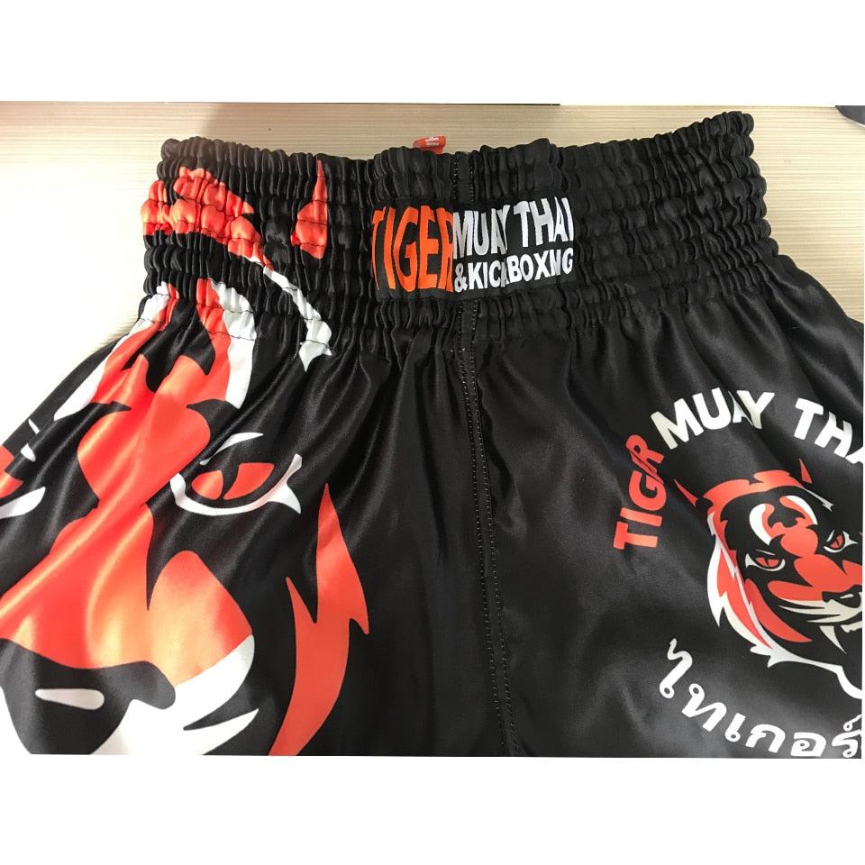  Yaksha Demon para hombre Muay Thai/Kick Boxing/MMA/artes  marciales mixtas pantalones cortos de boxeo troncos, XS, Negro, plateado,  rojo : Ropa, Zapatos y Joyería