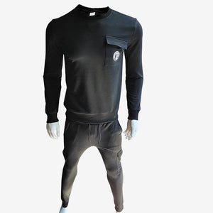 Survêtement pour homme 2 pièces Sweatsuits à capuche Ensembles Combinaisons  de jogging athlétiques avec poches