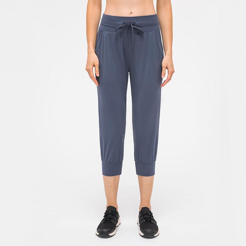 Buttery Cargo Crop Joggers Soft Pants For Women