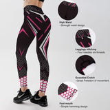 Sexy Yoga Leggings with Digital Print Pattern For Women
