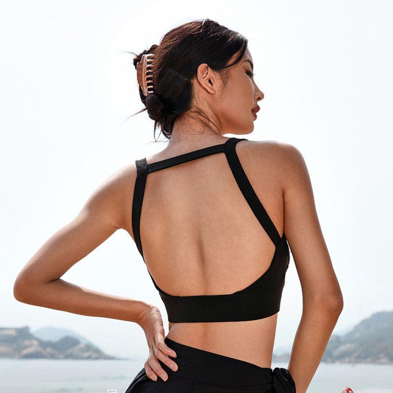 Sexy Backless Yoga Sports Bra For Women – Amal Hantash Fitness