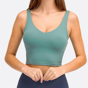 Woman's Tank Top Bralette Sexy Halter Neck Cut Out Crop Top Athletic Sport  Bras
