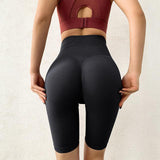 Women's Breathable Scrunch Butt Biker Shorts